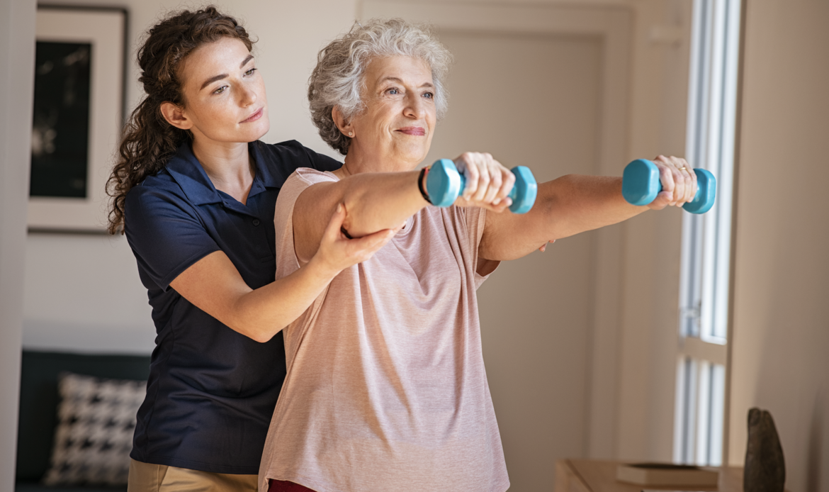 Physical therapy at home appointment through House Call The App